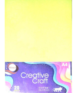 A4 Pastel Paper Multy Colour ( 20 Sheets * 5 Set )